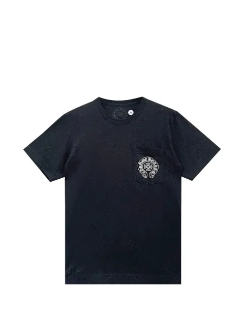 Chrome Hearts Las Vegas Exclusive Horseshoe logo chest-pocket T-shirt