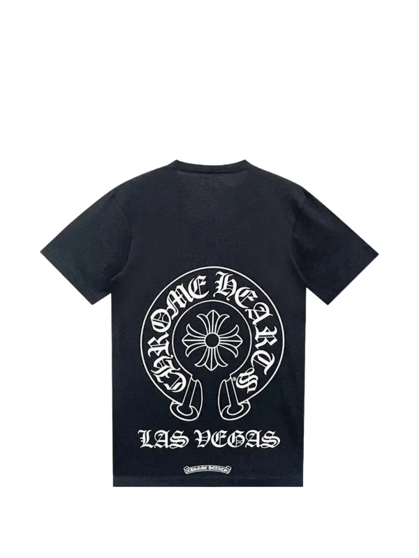 Chrome Hearts Las Vegas Exclusive Horseshoe Logo chest-pocket T