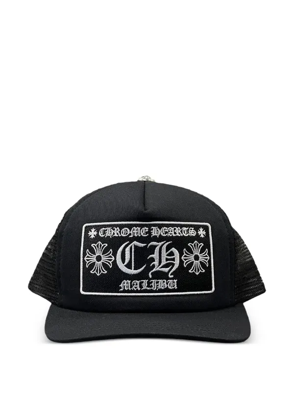 Chrome Hearts Malibu トラッカーハット | ブラック | FARFETCH JP