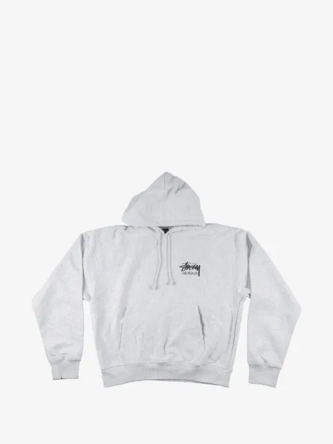 Stüssy logo-print hoodie