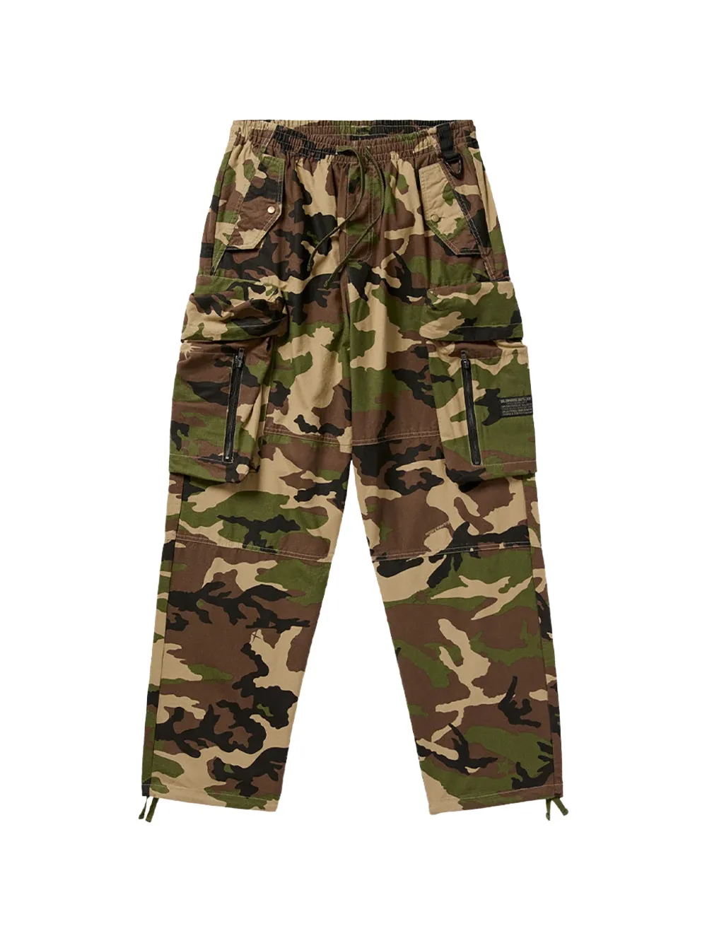 Billionaire Boys Club star camouflage cargo trousers - Verde