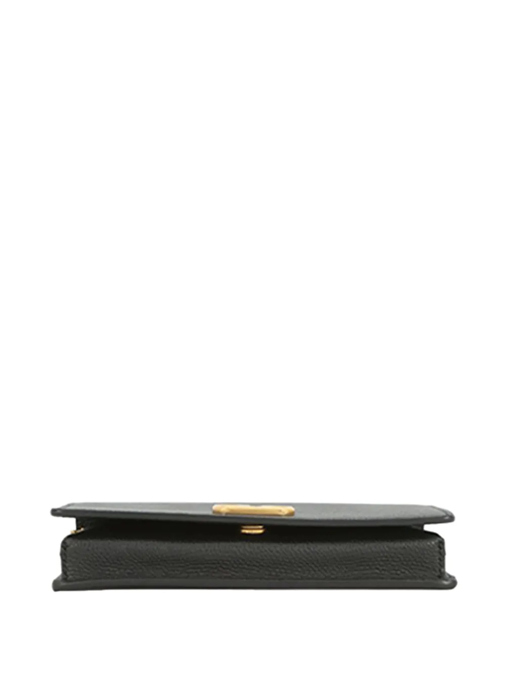 2021-2026 Grainy Calfskin Vlogo Signature Wallet With Chain Satchel