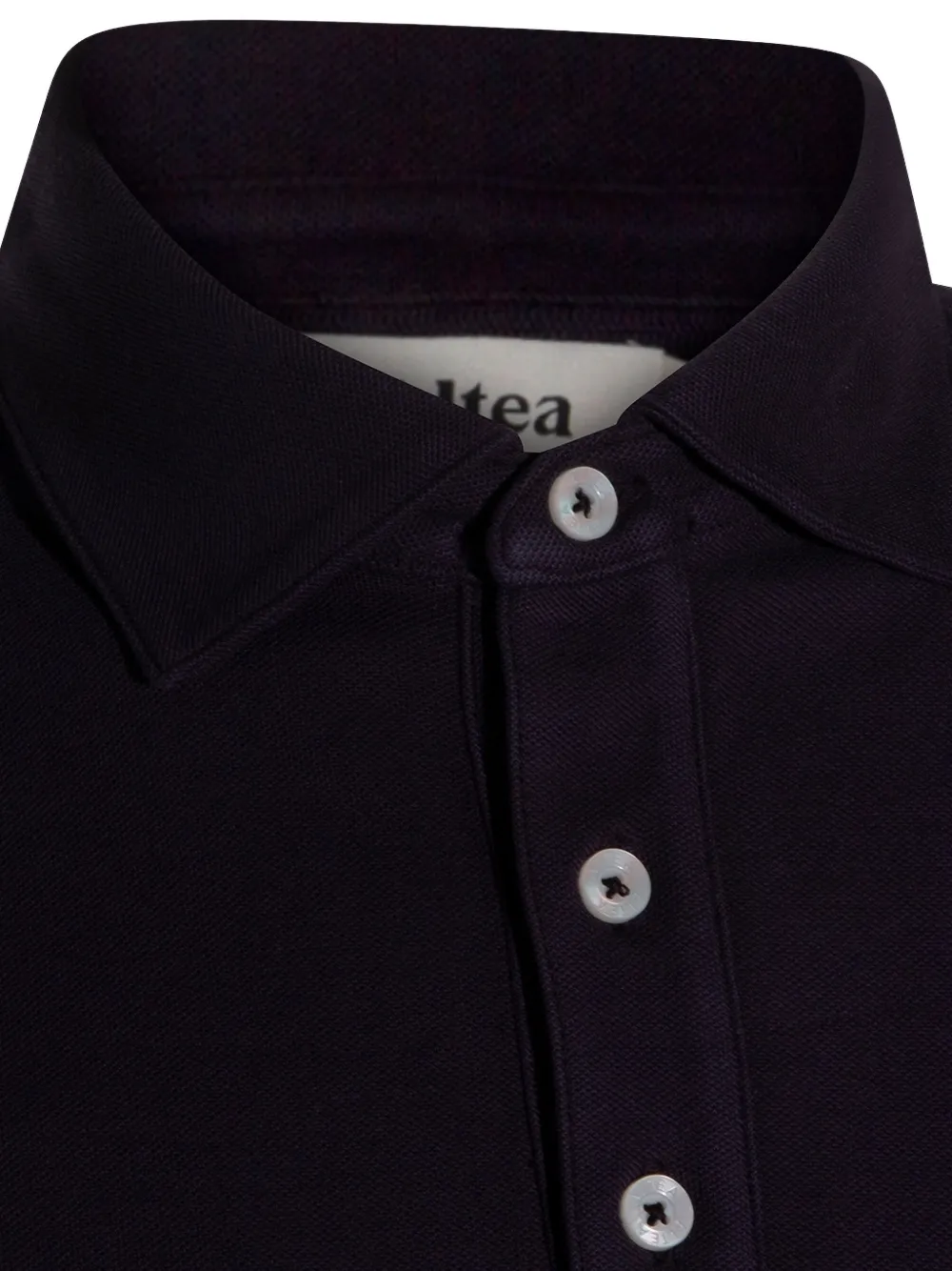  Altea Buttoned Polo Shirt - Purple 