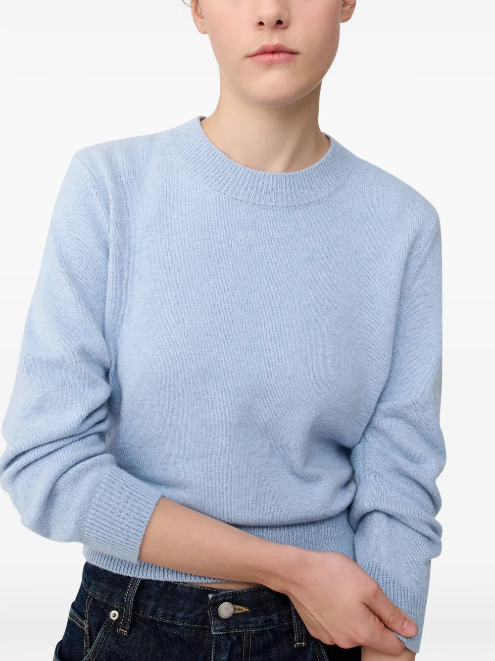 Axel Arigato Rina trui met ronde hals Blauw
