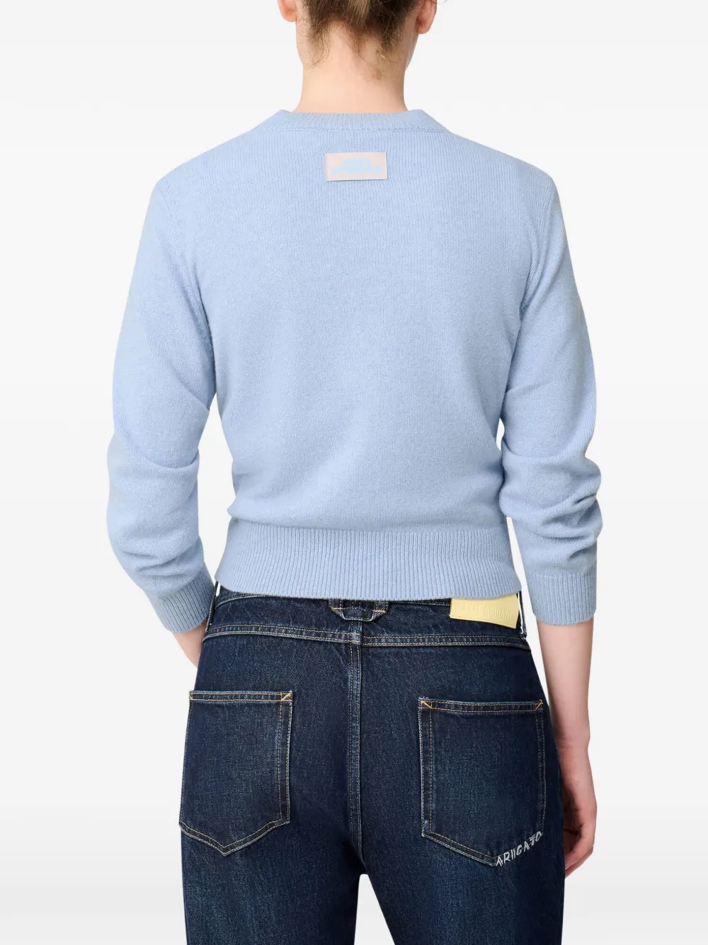 Axel Arigato Rina trui met ronde hals Blauw
