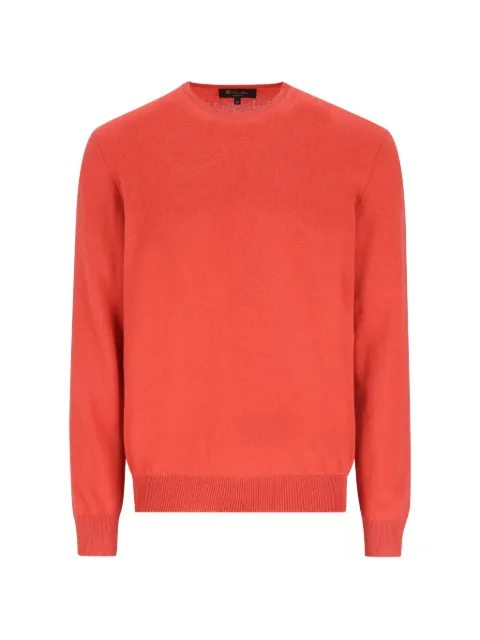 Loro Piana ribbed crew neck sweater