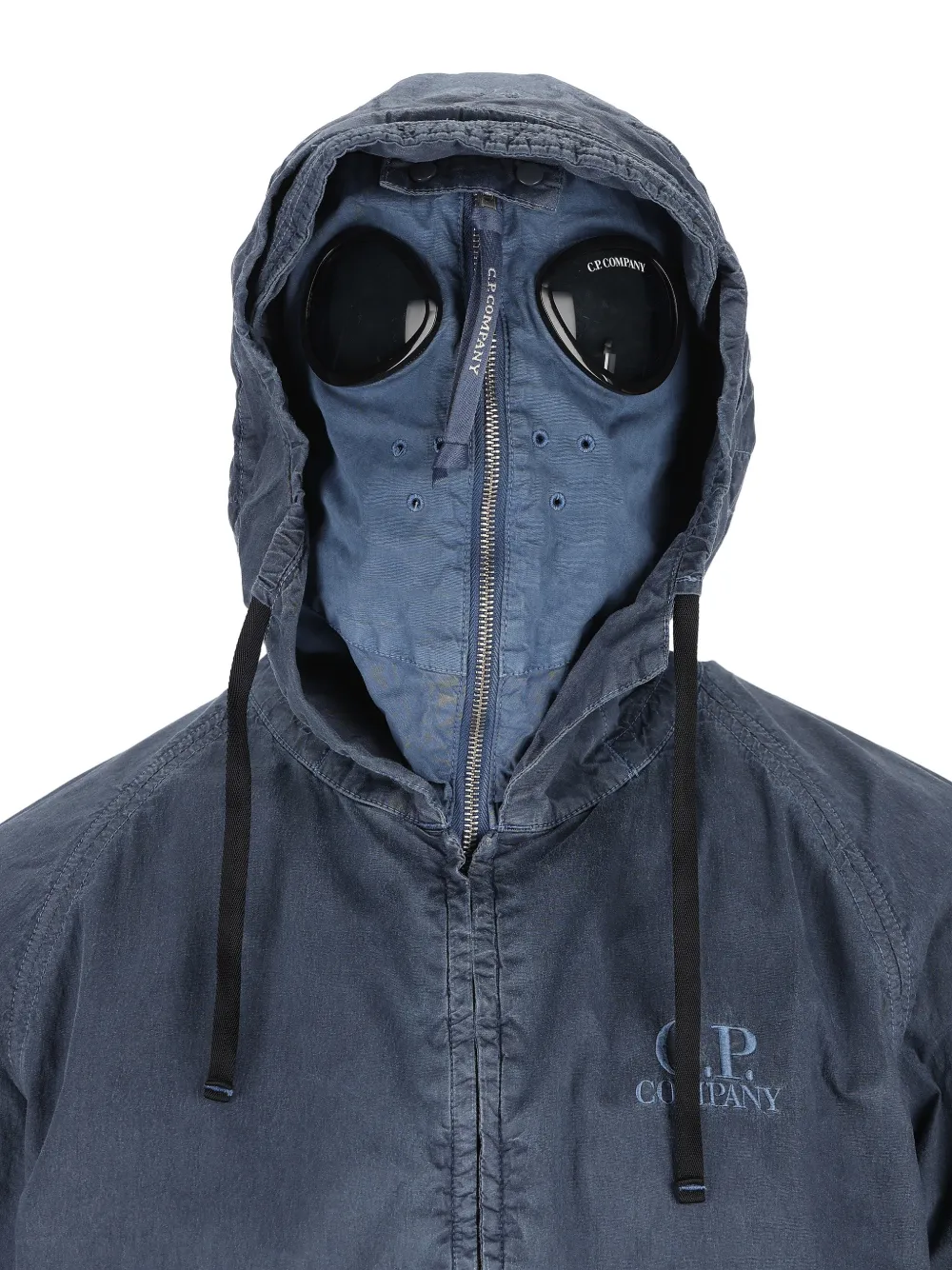 C.P. Company Jack met capuchon Blauw
