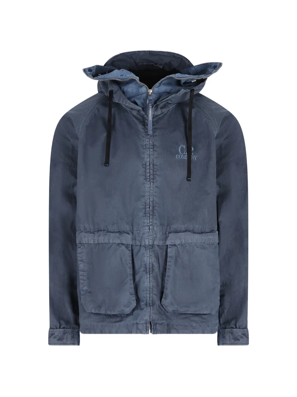 C.P. Company hooded zip-up jacket - Blu