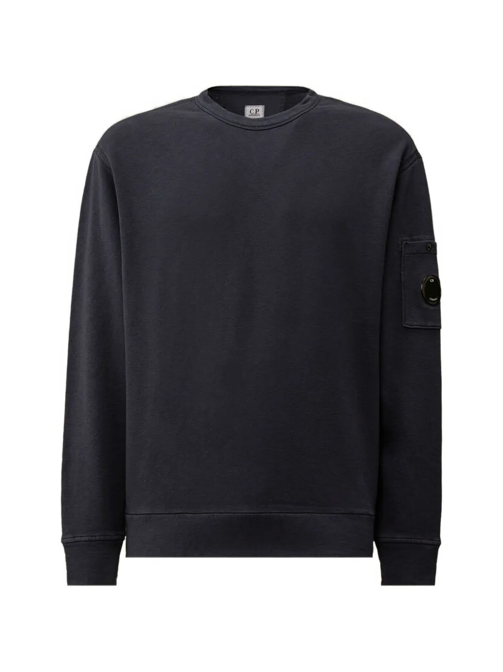 C.P. Company malfilè fleece Lens crewneck sweatshirt