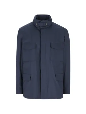 Loro Piana Horsey® フラップポケット ジャケット | グリーン