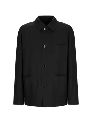 Comme Des Garçons Homme スナップボタン ジャケット | ブラック