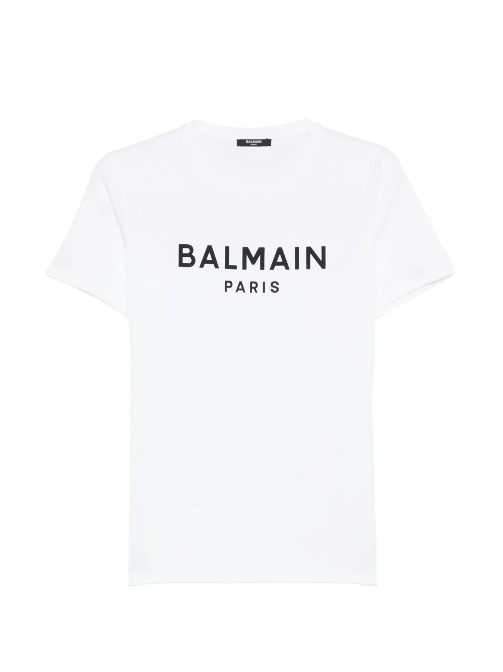Balmain Kids logo-print T-shirt - Bianco