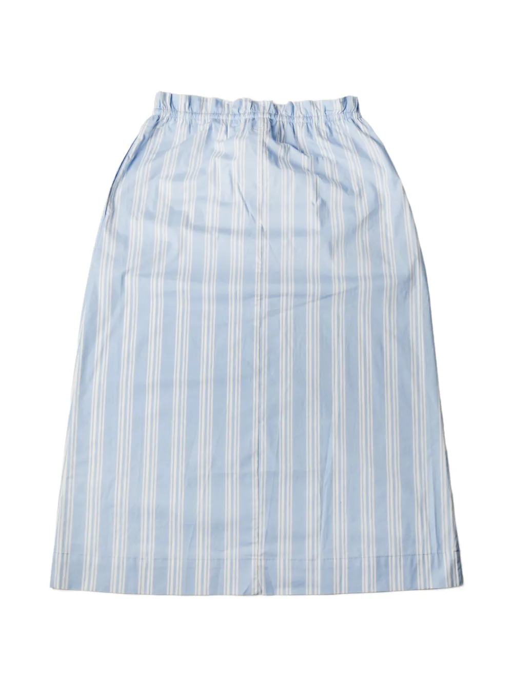  Staud Shore Striped-pattern Midi Skirt - Blue 