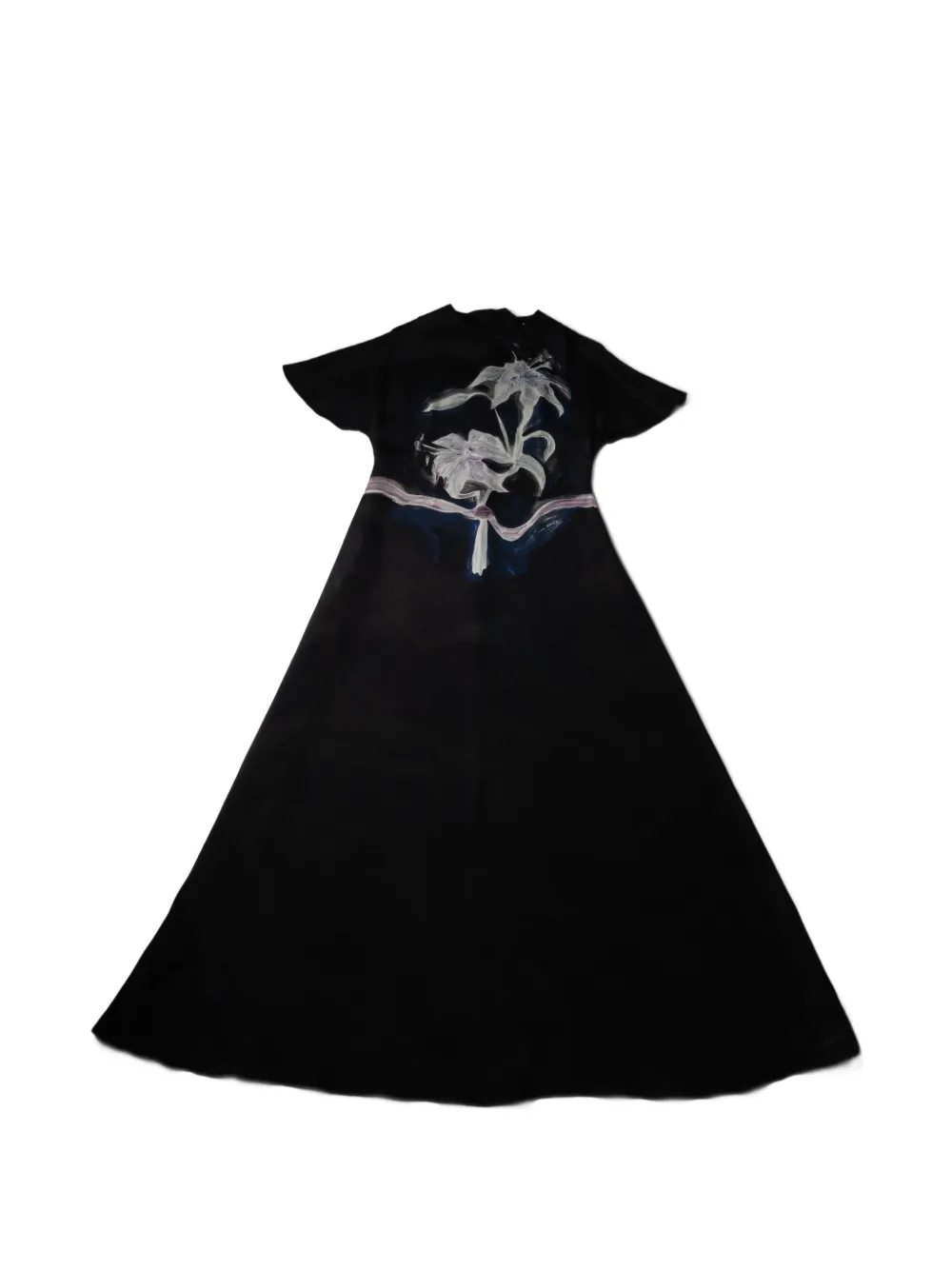 Altuzarra Daisy floral-print midi dress - Nero