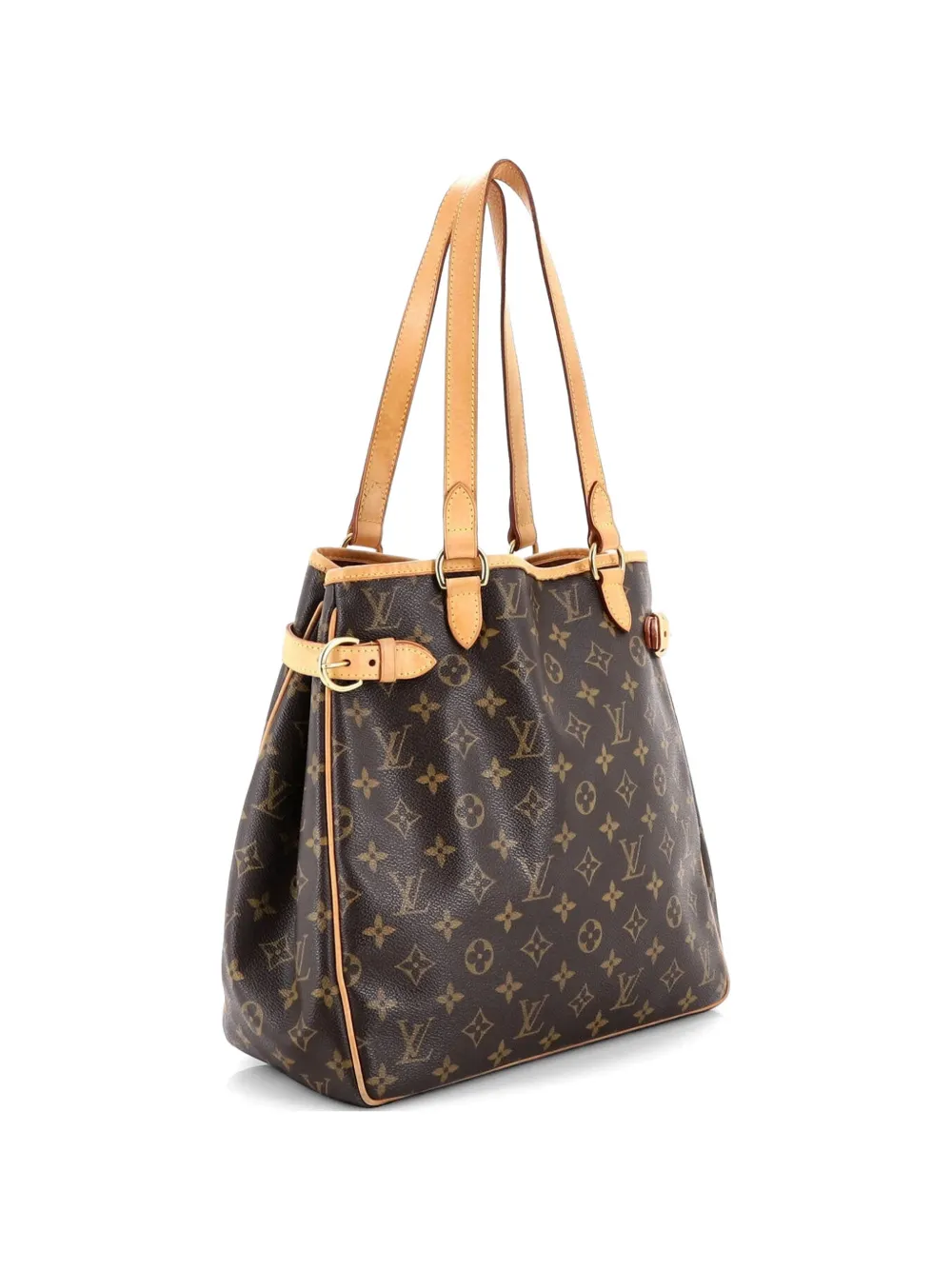 Louis Vuitton Pre-Owned Batignolles Handbag Monogram Canvas Vertical tote bag - Marrone