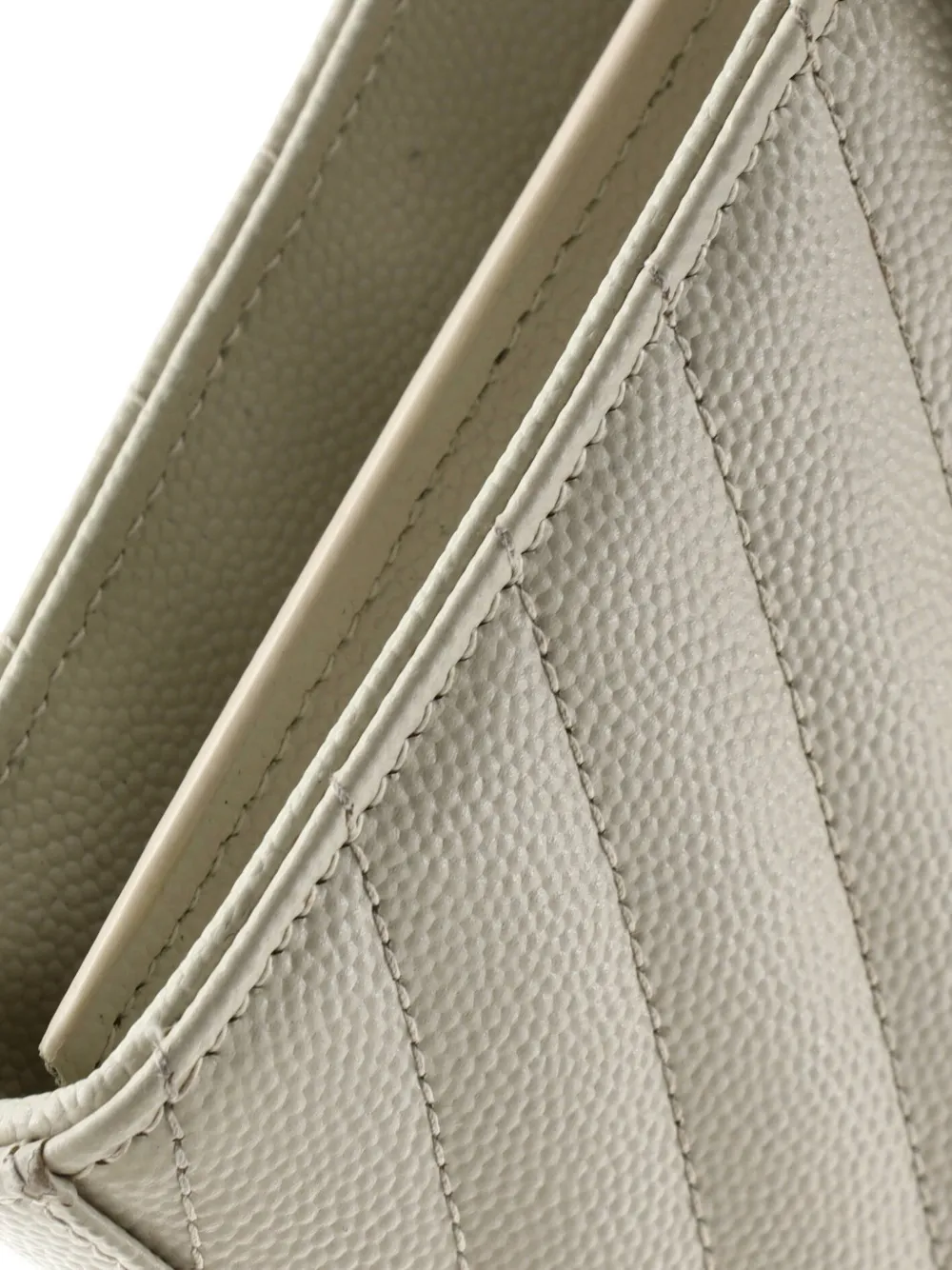 Classic Monogram Wallet On Chain Matelasse Chevron Leather Medium Crossbody Bag
