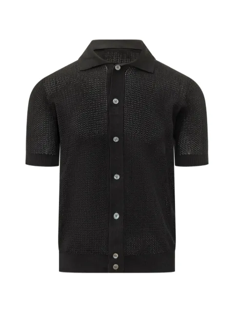 Filippo De Laurentiis rice-grain knit-shirt