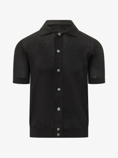 Filippo De Laurentiis rice-grain knit-shirt