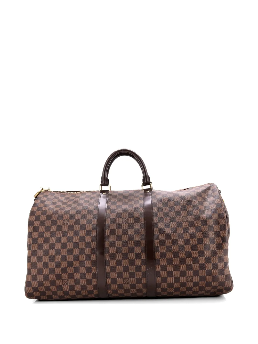 Louis Vuitton Pre-Owned Keepall Bandouliere Bag Damier 55 travel bag - Marrone