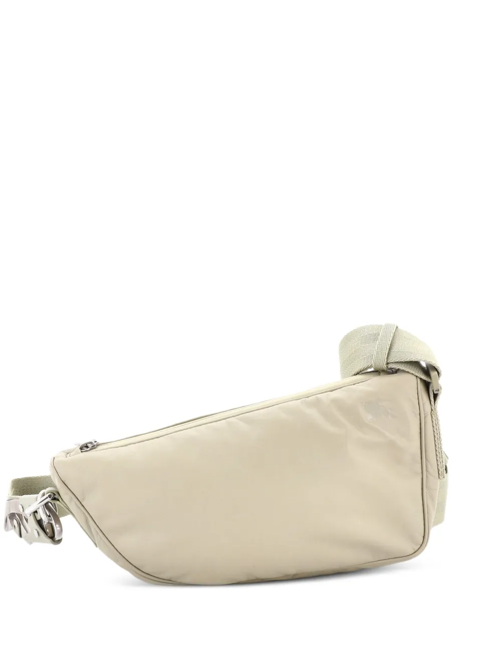 Burberry Pre-Owned Shield Messenger Bag Leather Medium crossbody bag - Verde