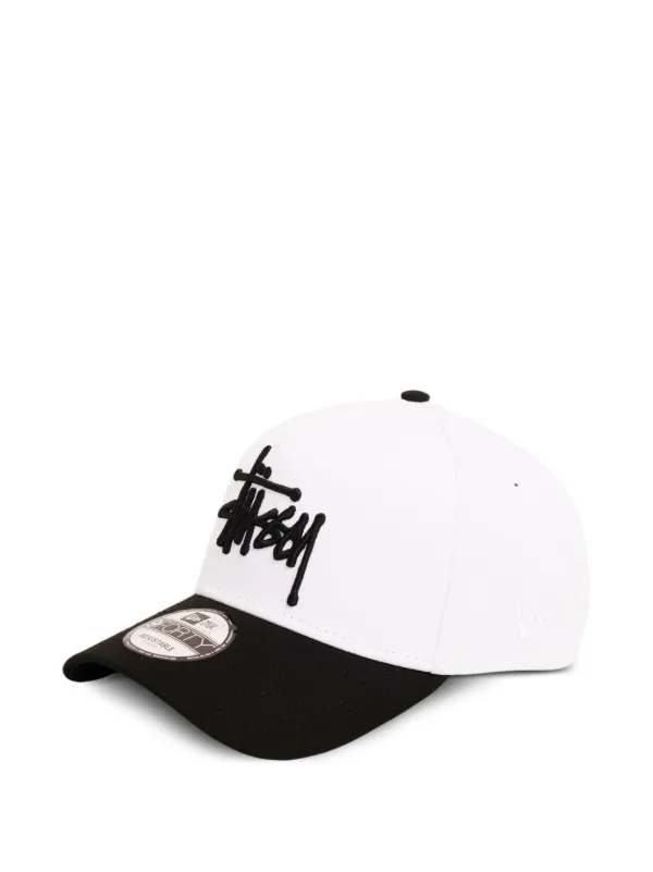 Stüssy Basic Baseball Cap | White | FARFETCH