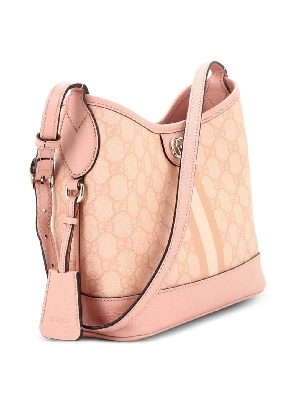 Ophidia Open Bucket Bag Gg Coated Canvas With Leather Small Shoulder Bag