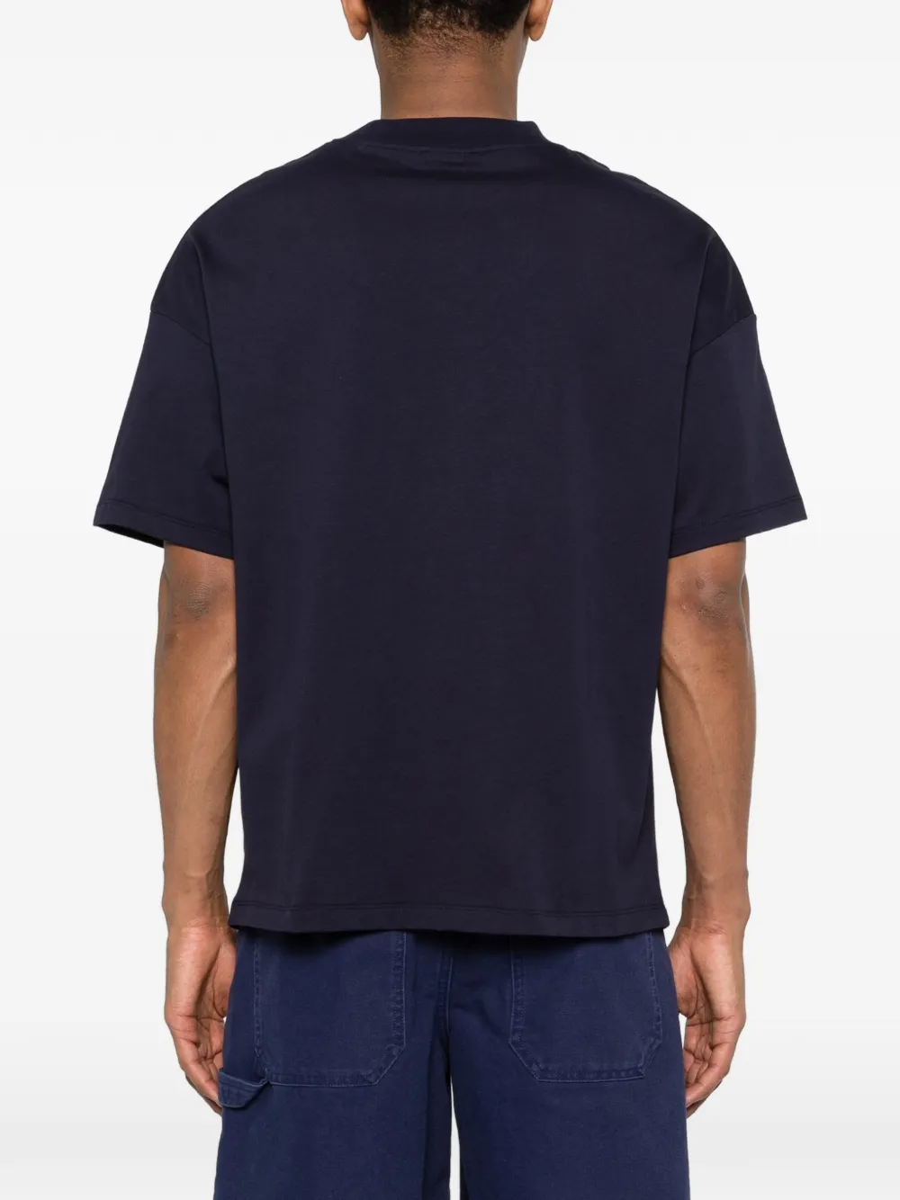Balmain T-shirt met grafische print Blauw