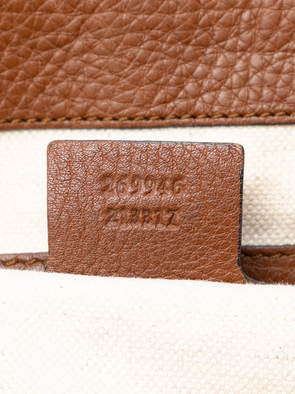 2016-2026 Large Gg Canvas Bella Satchel
