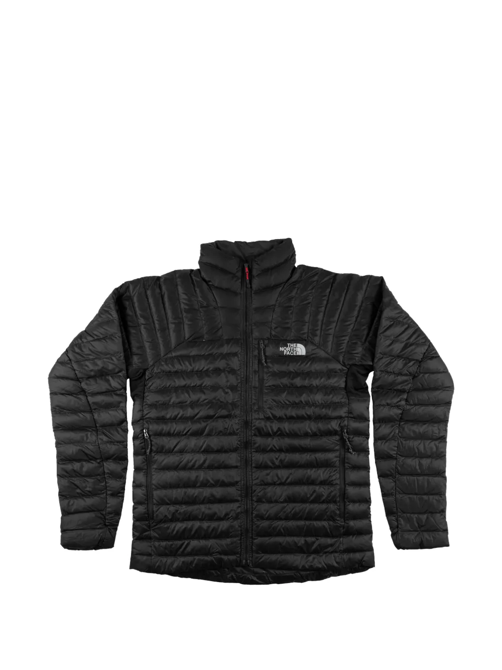 The North Face zip-up padded jacket - Black
