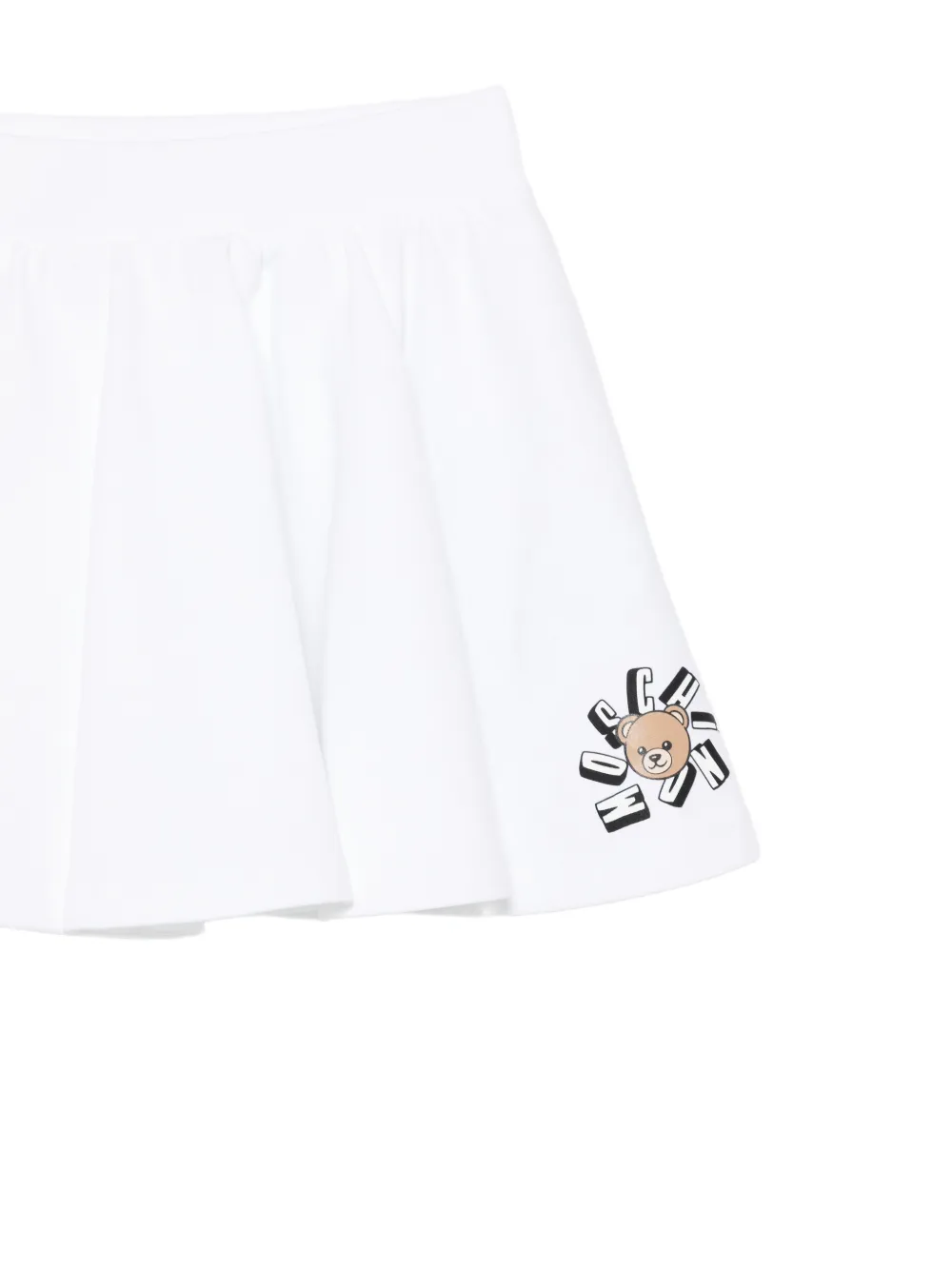 Moschino Kids Teddy rok Wit
