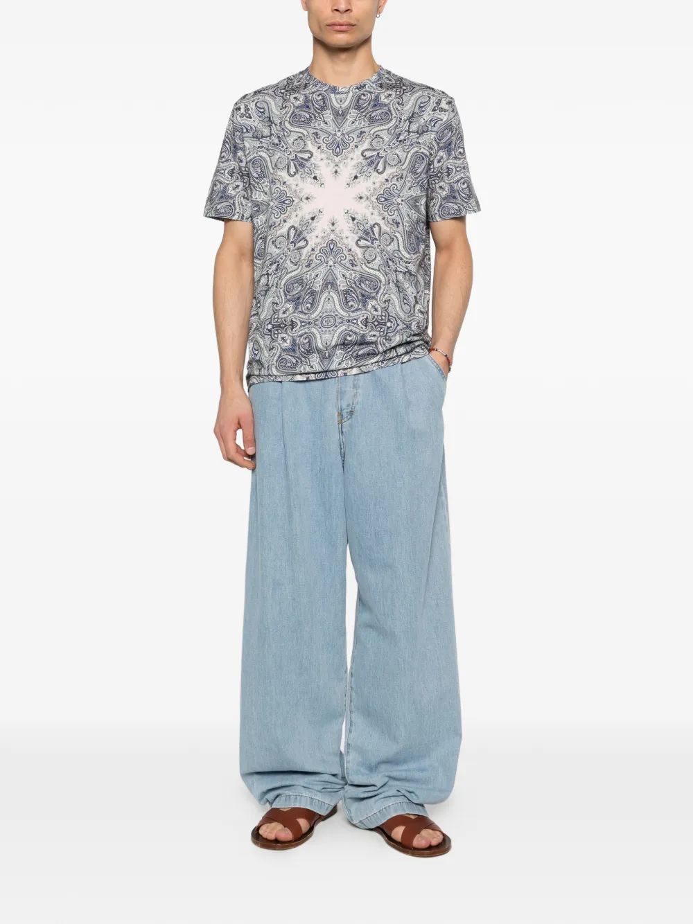 ETRO paisley-print T-shirt | T-Shirts