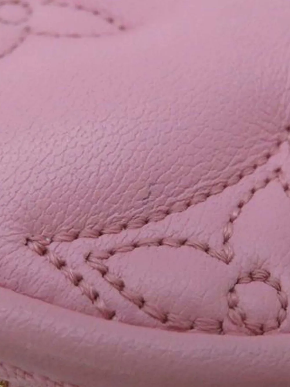 2021-2026 Monogram Embroidered Pop My Heart Pouch Satchel