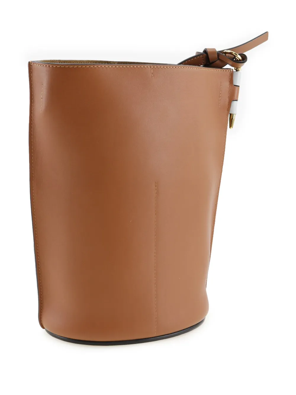 2019-2026 Perforated Leather Anagram Gate Bucket Bag
