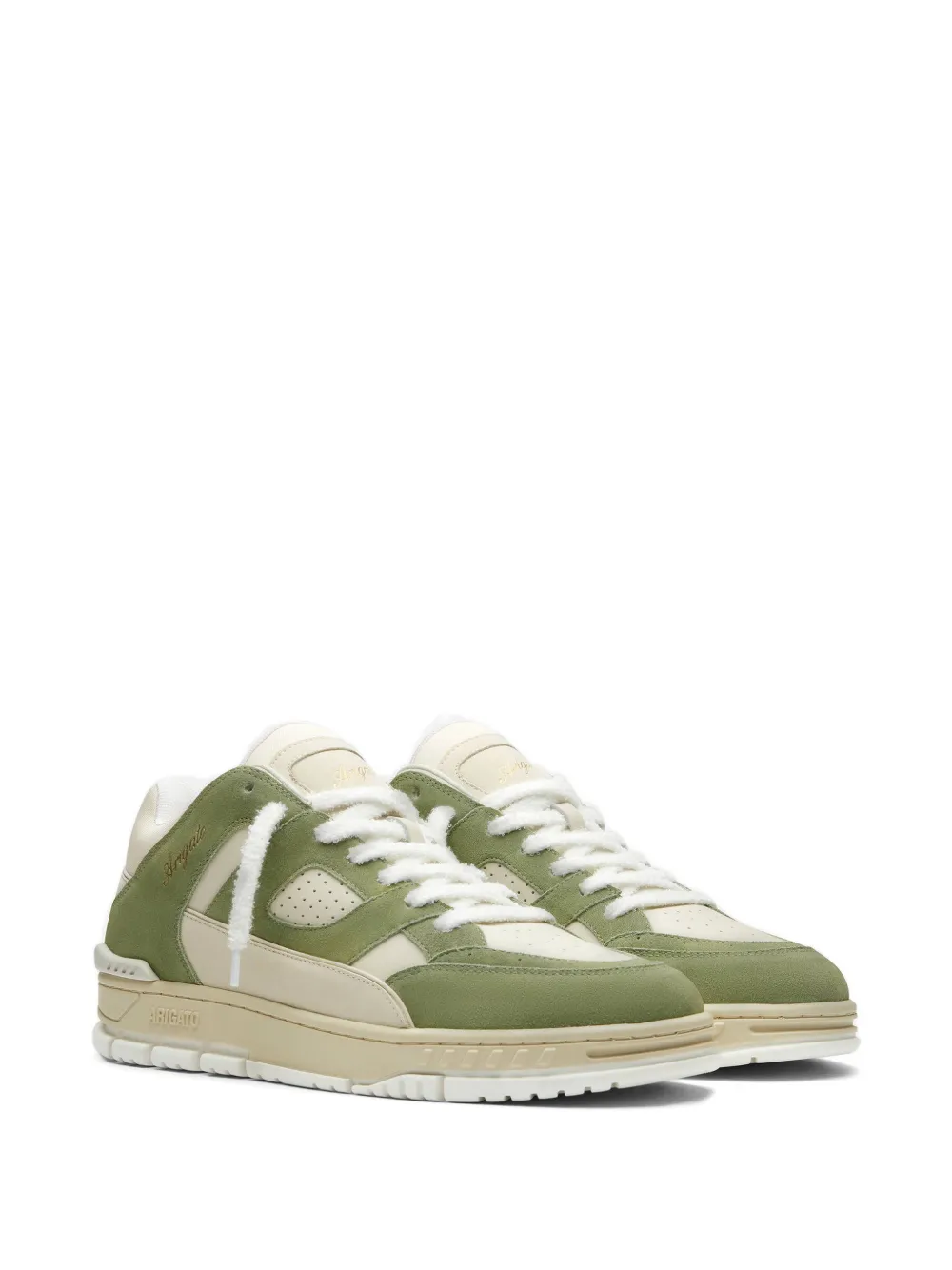 Axel Arigato Area Lo geperforeerde sneakers Groen