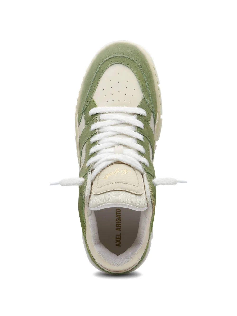 Axel Arigato Area Lo geperforeerde sneakers Groen