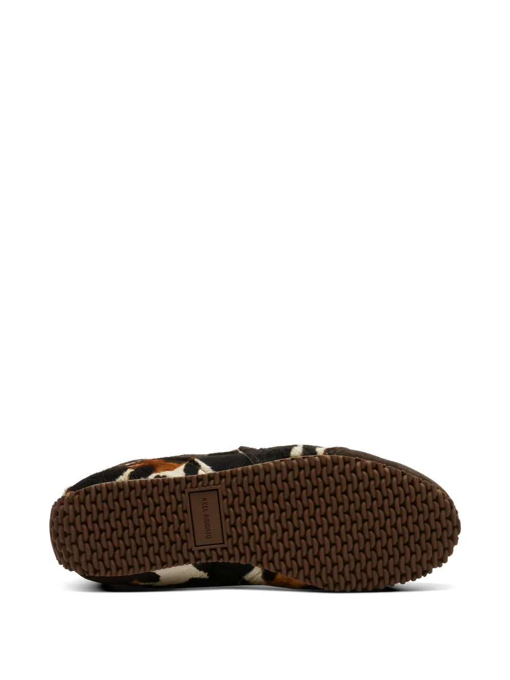 Axel Arigato Slow sneakers met dierenpatroon Bruin