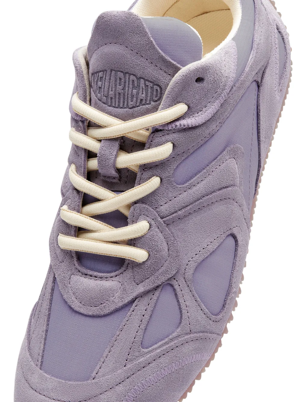 Axel Arigato Slow sneakers met suède vlak Paars