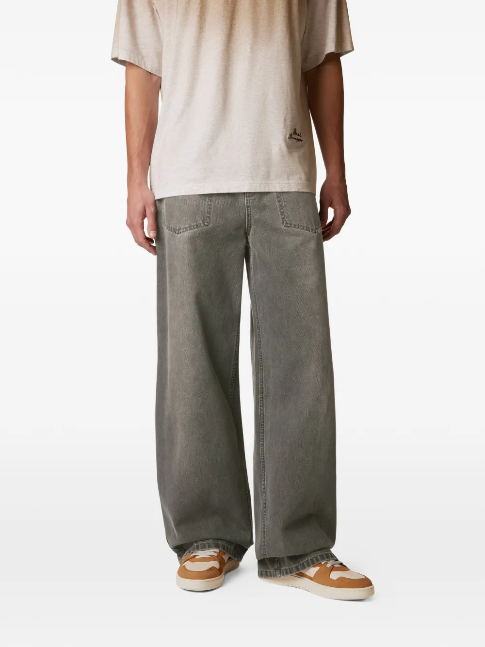 Axel Arigato Dice Lo geperforeerde sneakers Beige