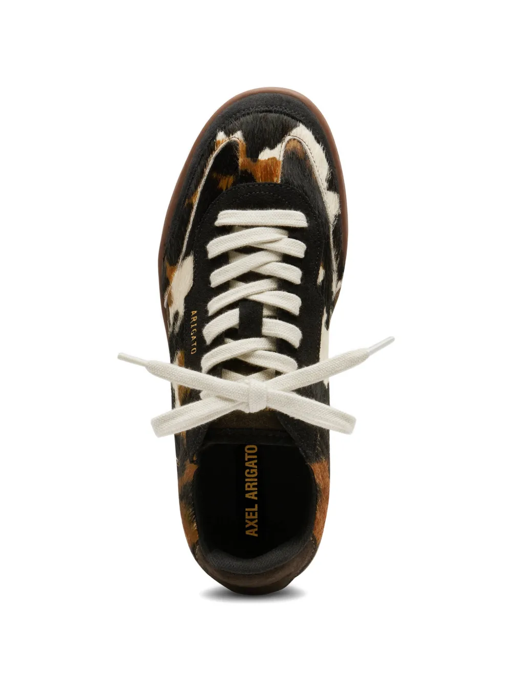 Axel Arigato Dice T-Toe sneakers met dierenpatroon Zwart