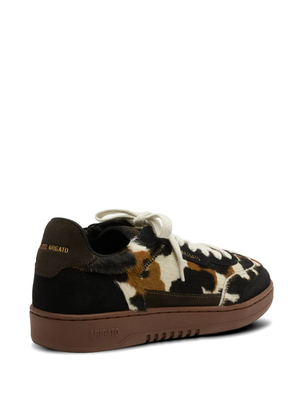 Axel Arigato Dice T-Toe sneakers met dierenpatroon Zwart