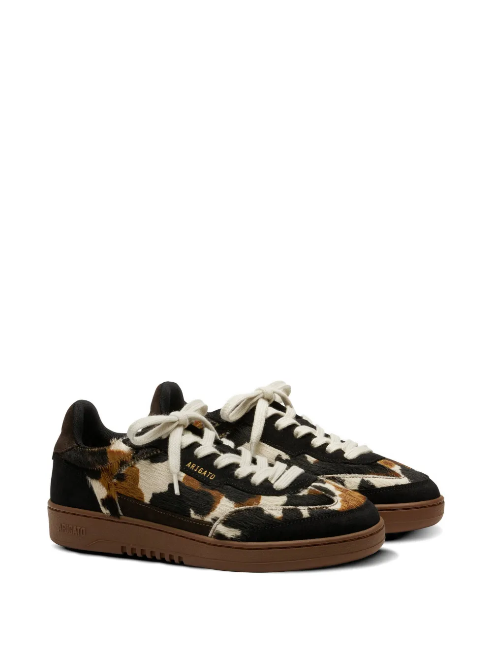 Axel Arigato Dice T-Toe sneakers met dierenpatroon Zwart