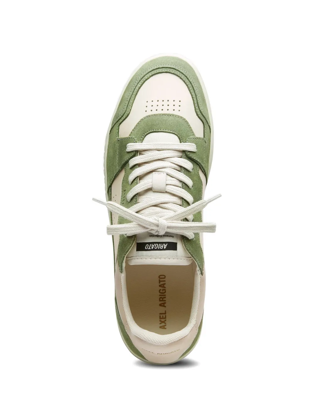 Axel Arigato Dice Lo sneakers met geperforeerde details Groen