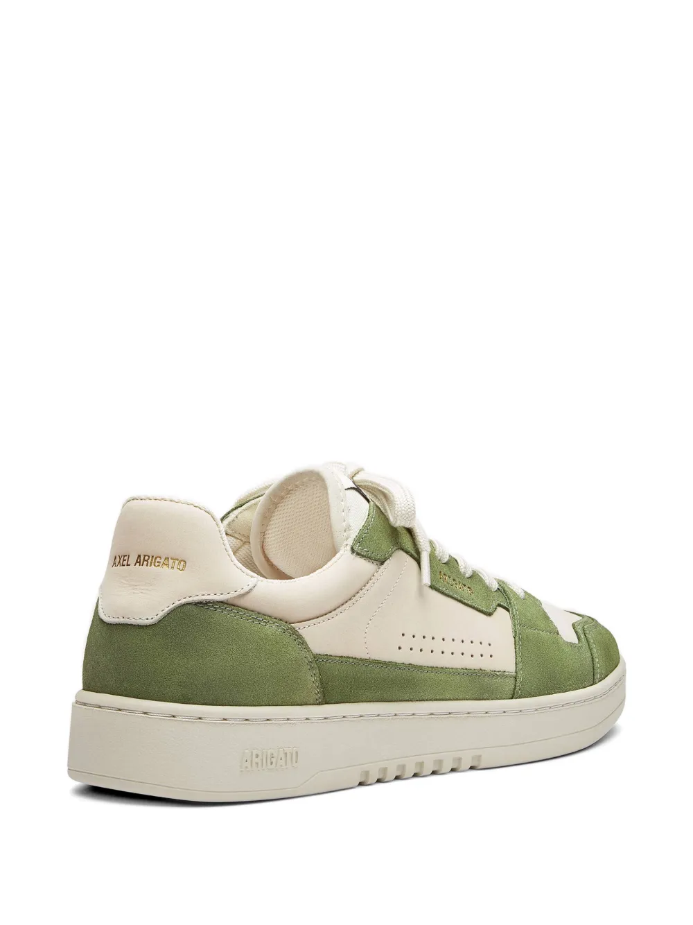 Axel Arigato Dice Lo sneakers met geperforeerde details Groen