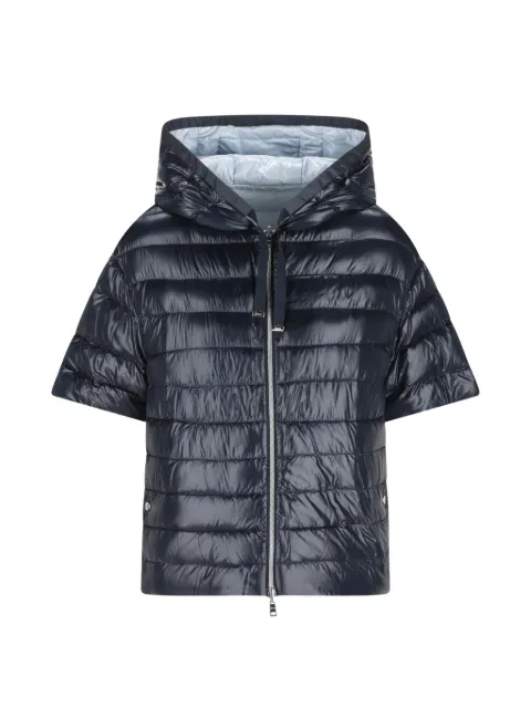 Herno hooded quilted coat