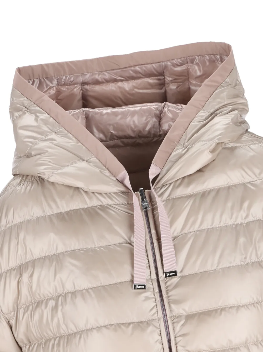 Herno Mantel met korte mouwen Roze