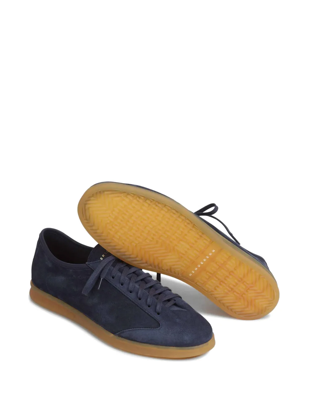 Henderson Baracco Suède sneakers Blauw