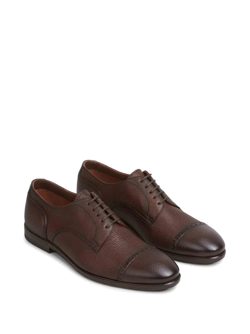 Henderson Baracco Suède Oxford schoenen Bruin