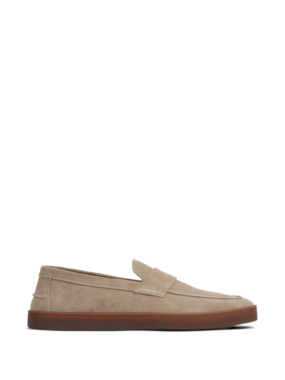 Henderson Baracco suede loafers - Toni neutri