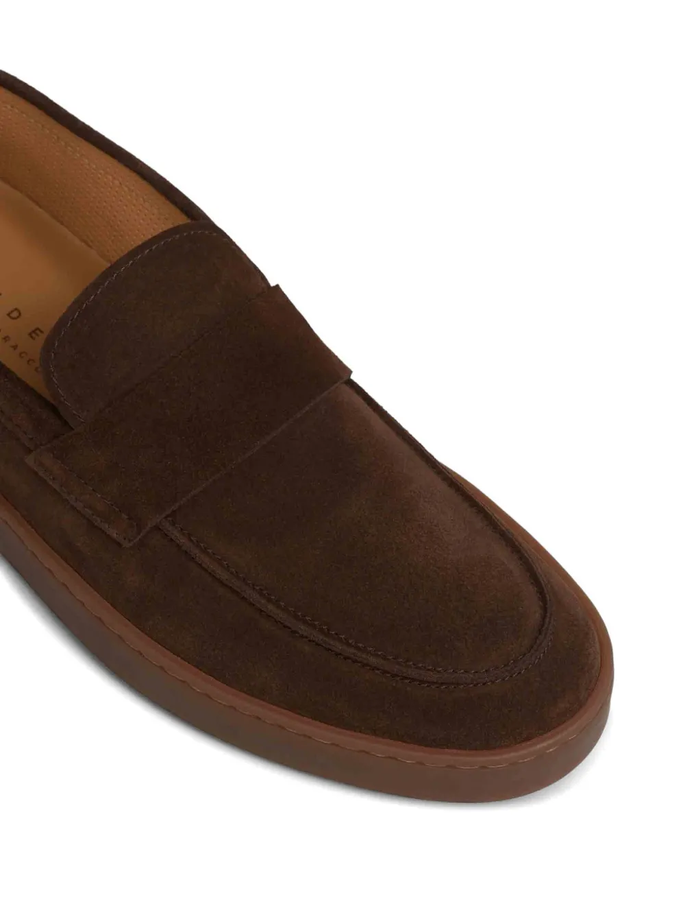 Henderson Baracco Suède loafers Bruin