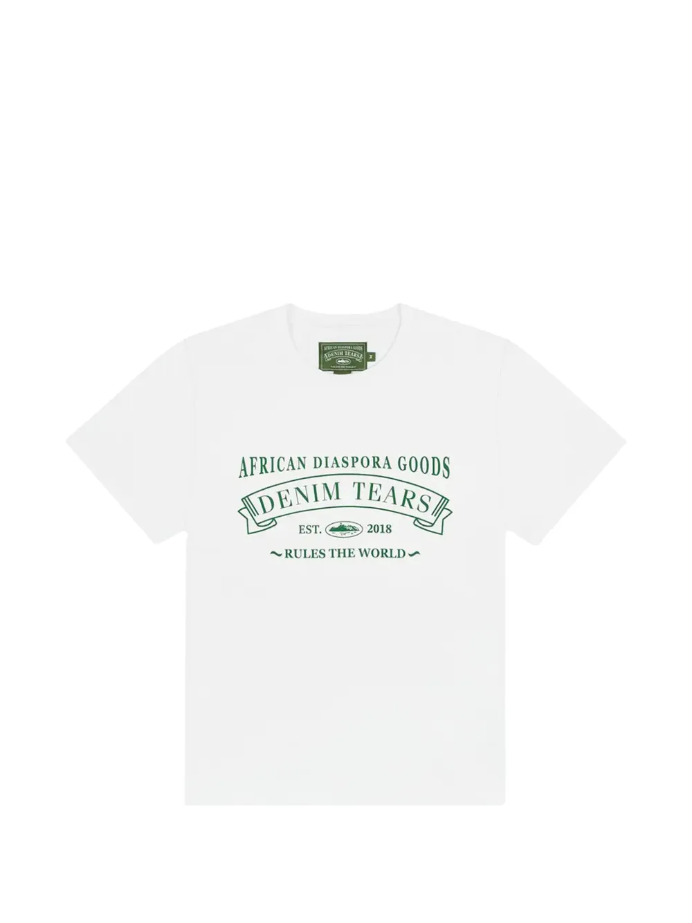 Denim Tears x Corteiz ADG graphic T-shirt - Bianco